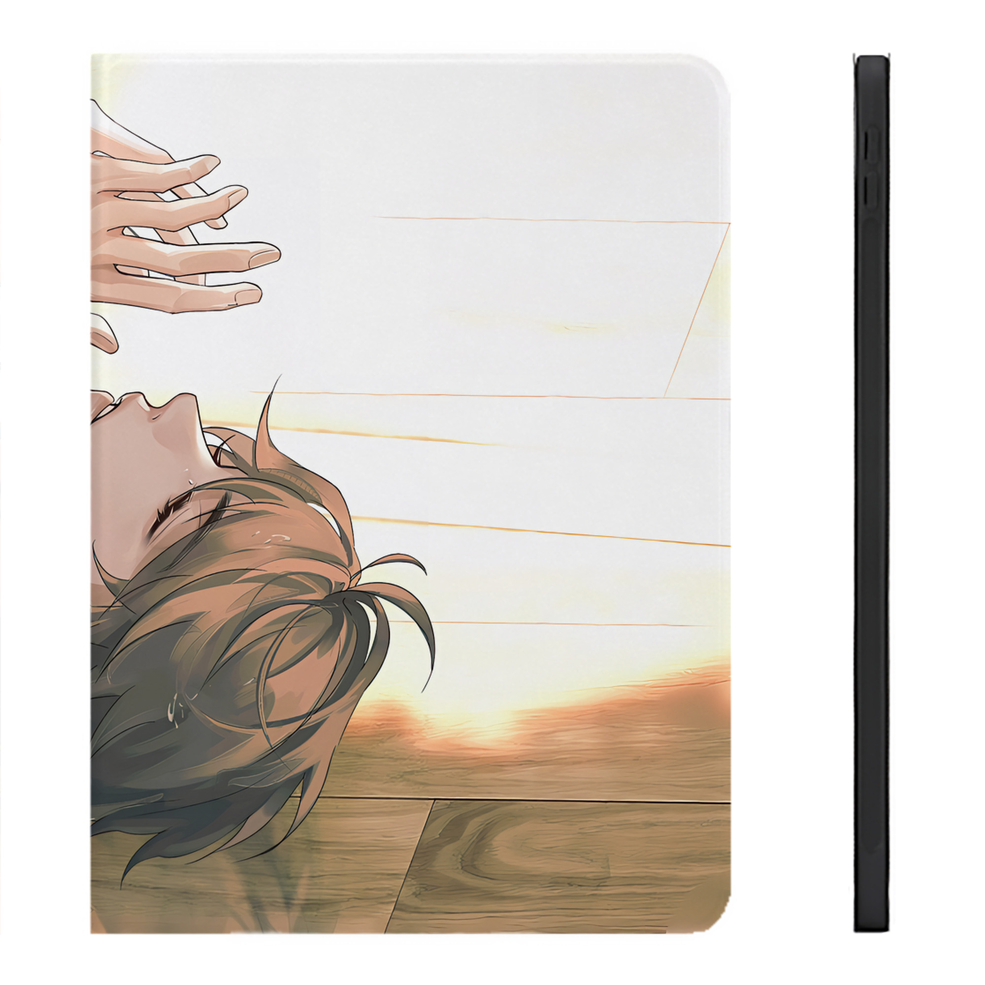 （画像用） ハイキュー!! Haikyu!! IPadケース ペンホルダー付き ブックスタイルデザイン